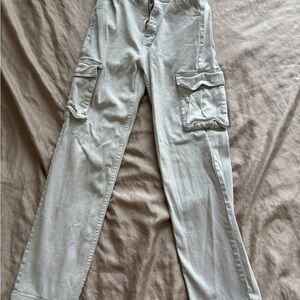 PacSun White Straight Leg Jeans Durable Design